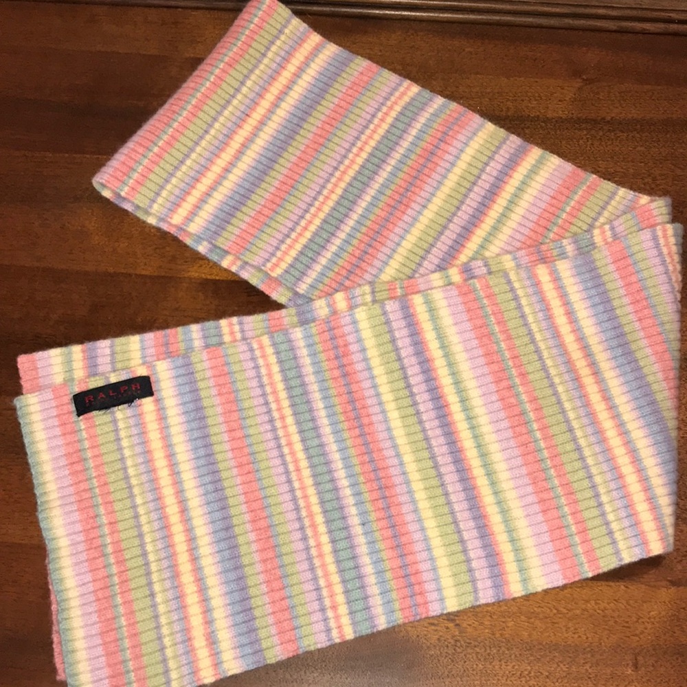 Ralph Lauren Wool Knit Scarf